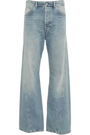 Lanvin Jeans, Herr, W31, Bomull, Loose Fit Jeans med vida ben