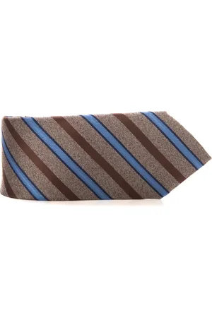 CANALI Accessoarer, Herr, ONE Size, Geometrisk Fantasi Silkeslips