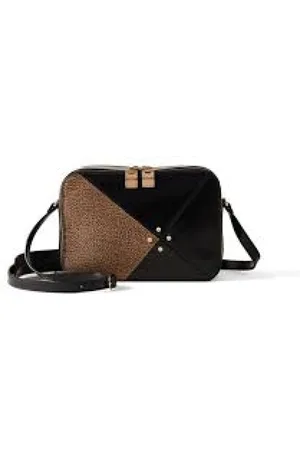 Borbonese Väska, Dam, ONE Size, Läder, Stilren Cross Body-väska