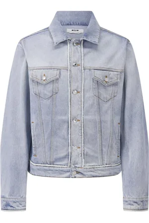Msgm Jacka, Herr, L, Oversized Jeansjacka