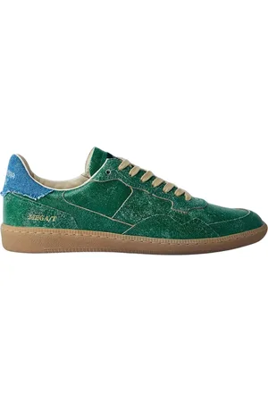 Hidnander Skor, Dam, 37 EU, Läder, Lågtopp lädersneakers med logomotiv