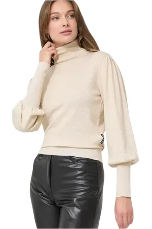 Silvian Heach Stickade tröjor & koftor, Dam, S, Polo Neck Tröja