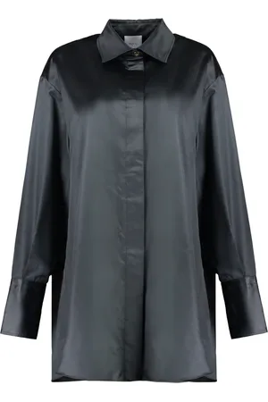 Patou Blusar & Skjortor , Dam, S, Polyester, Klassisk Shirtdress med Oversize Passform