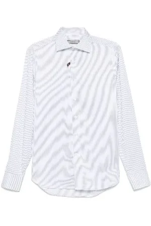 CANALI Skjorta, Herr, 4Xl, Bomull, Regular-fit Impeccabile randig skjorta i bomull