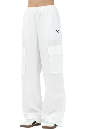 PUMA Byxor, Dam, S, Cargo Byxor Vit Äventyrsanda