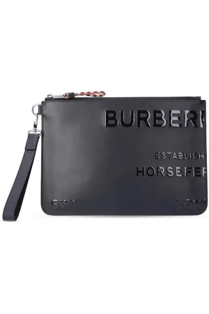 Burberry Accessoarer, unisex, ONE Size, Läder, MS Rund Pouch