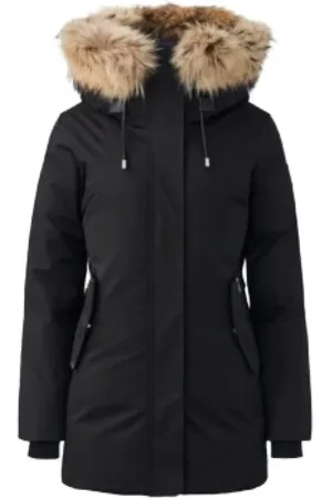 Mackage Jacka, Dam, L, Polyester, Dunjacka med Avtagbar Plastron och Nordic Tech Weave