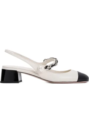 Miu Miu Skor, Dam, 40 EU, Läder, Elegant Nude & Neutrals Pumps