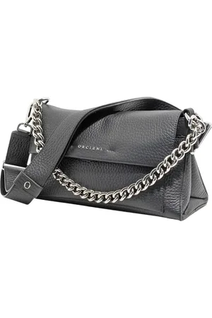 Orciani Väska, Dam, ONE Size, Läder, Mjuk Nero Crossbody-väska