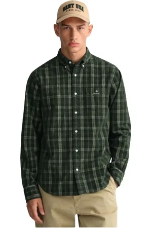 GANT Skjorta, Herr, M, Bomull, Regular Velvet Scottish Shirt