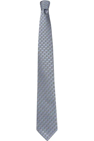 Lanvin Accessoarer, Herr, ONE Size, Klarblå Sidenslips