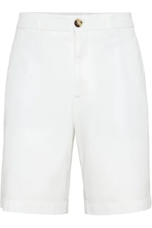 Brunello Cucinelli Shorts, Herr, 2Xl, Bomull, Twill Bermudashorts