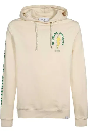 Les Deux Sweatshirts & Hoodies, Herr, XL, Bomull, Tryckt Hoodie