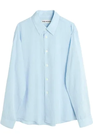 OUR LEGACY Skjorta, Herr, L, Bomull, Suave Stripe Shirt