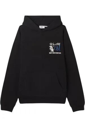 Obey Sweatshirts & Hoodies, Herr, L, Bomull, Extra Tung Hood II Tröja