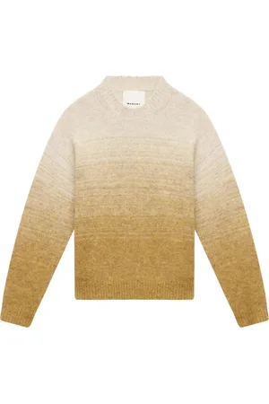 Isabel Marant Stickade tröjor & koftor, Herr, S, Gradient Alpacka Stickad Tröja