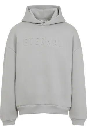 FEAR OF GOD Sweatshirts & Hoodies, Herr, S, Bomull, Grå Sweatshirt Bekväm Stil