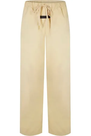 FEAR OF GOD Byxor, Dam, M, Bomull, Logo Relaxed Byxor Sand Färgade