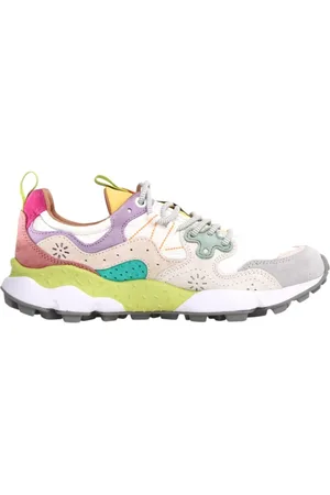 Flower Mountain Skor, Dam, 41 EU, Nylon, Yamano 3 Sneakers i mocka/nylon