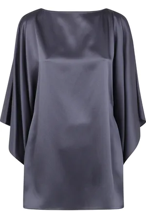 Lanvin Blusar & Skjortor , Dam, L, Boho Chic Caftan Top