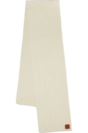 MULBERRY Accessoarer, unisex, ONE Size, Mjuk Cable Stickad Halsduk