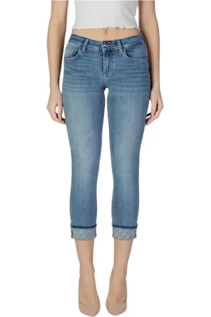 Liu Jo Jeans, Dam, W28 L28, Bomull, Cropped Bootcut Jeans