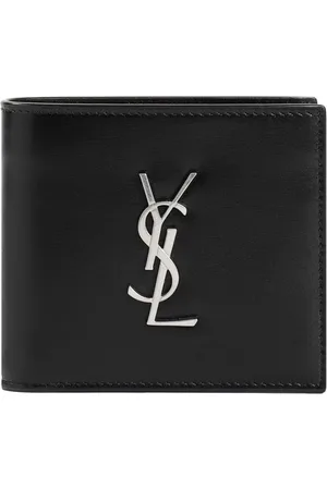 Saint Laurent Accessoarer, Herr, ONE Size, Läder, Svart Läderkorthållare Tillbehör