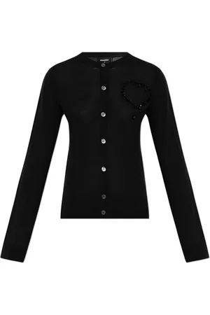 Dsquared2 Stickade tröjor & koftor, Dam, L, Ullkofta