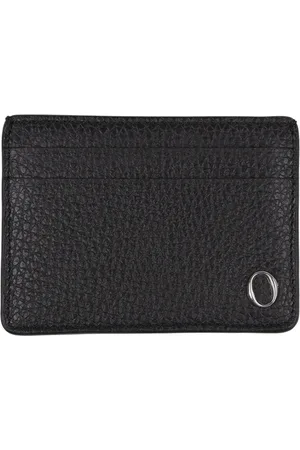 Orciani Accessoarer, Herr, ONE Size, Läder, Svart Läder Korthållare