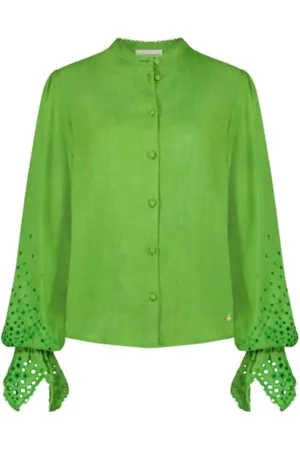 Fabienne Chapot Blusar & Skjortor , Dam, M, Linne, Clarissa Blus