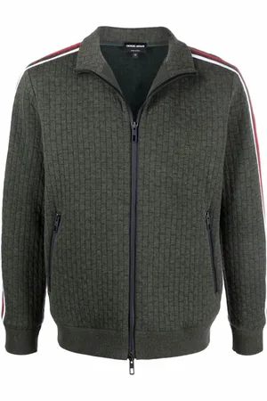 Giorgio Armani Sweatshirts & Hoodies, Herr, L, Bomull, Jackor