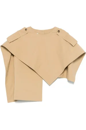 Herskind Jacka, Dam, ONE Size, Cape Jacka med Asymmetrisk Design