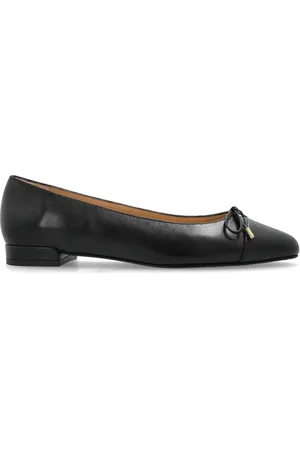 Stuart Weitzman Skor, Dam, 37 EU, Läder, Sleek Bow Flat