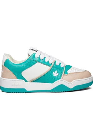Dsquared2 Skor, Dam, 39 EU, Läder, Leaf Logo Sneakers