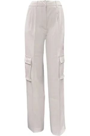 Guess Byxor, Dam, S, Polyester, Cargo Matea Wide Leg Byxor