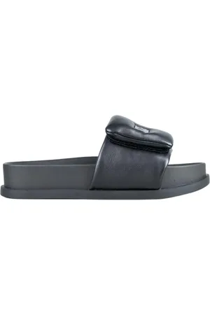 Armani Exchange Skor, Dam, 38 EU, Svarta Sandaler för Stiligt Utseende