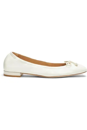 Stuart Weitzman Skor, Dam, 39 EU, Ballerinasko med rosett
