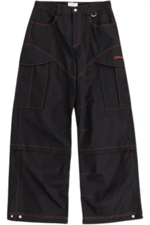 OFF-WHITE Byxor, Herr, S, Bomull, Cargo Byxor Wide Fit