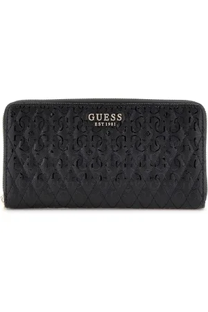Guess Accessoarer, Dam, ONE Size, Betula Liten Plånbok med Dragkedja