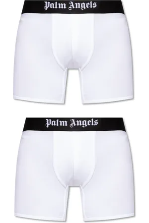 Palm Angels Underkläder, Herr, L, Polyester, Tvåpack Boxershorts med Logotyp