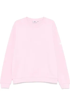 GCDS Sweatshirts & Hoodies, Herr, M, Rosa Lila Crewneck Tröja