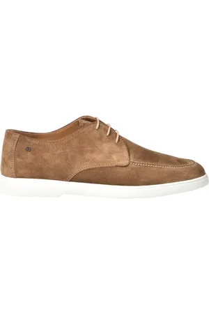 BALDININI Skor, Herr, 41 EU, Suede leather lace-up