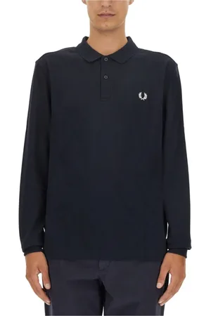 Fred Perry Topp, Herr, L, Bomull, Logo Pikétröja
