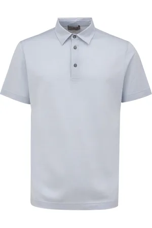 CANALI Topp, Herr, L, Bomull, Short Sleeve Polo Shirt