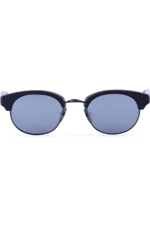 Thom Browne Accessoarer, Herr, ONE Size, Oval Solglasögon