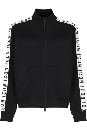 Dsquared2 Sweatshirts & Hoodies, Dam, S, Bomull, Icon Sweatshirt Med Dragkedja