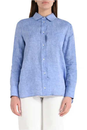 Max Mara Blusar & Skjortor , Dam, XS, Linne, Linneskjorta Elise modell