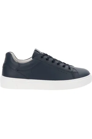 Nero Giardini Skor, Herr, 43 EU, Läder, Sneakers i läder för män