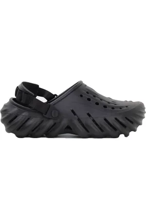Crocs Skor, Herr, 42 EU, Polyester, Texturerade Gummiklogs Sandaler