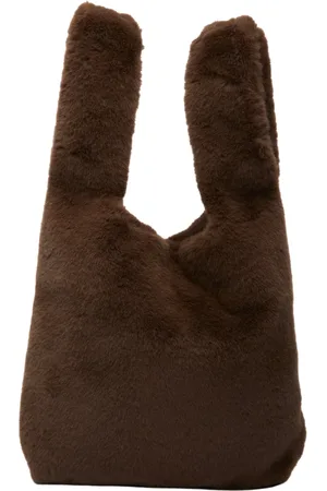 Stand Studio Väska, Dam, ONE Size, Fuskpäls, Fuskpäls Tote Bag